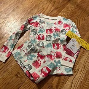 Size 4t Burt’s bees holiday Jammie’s